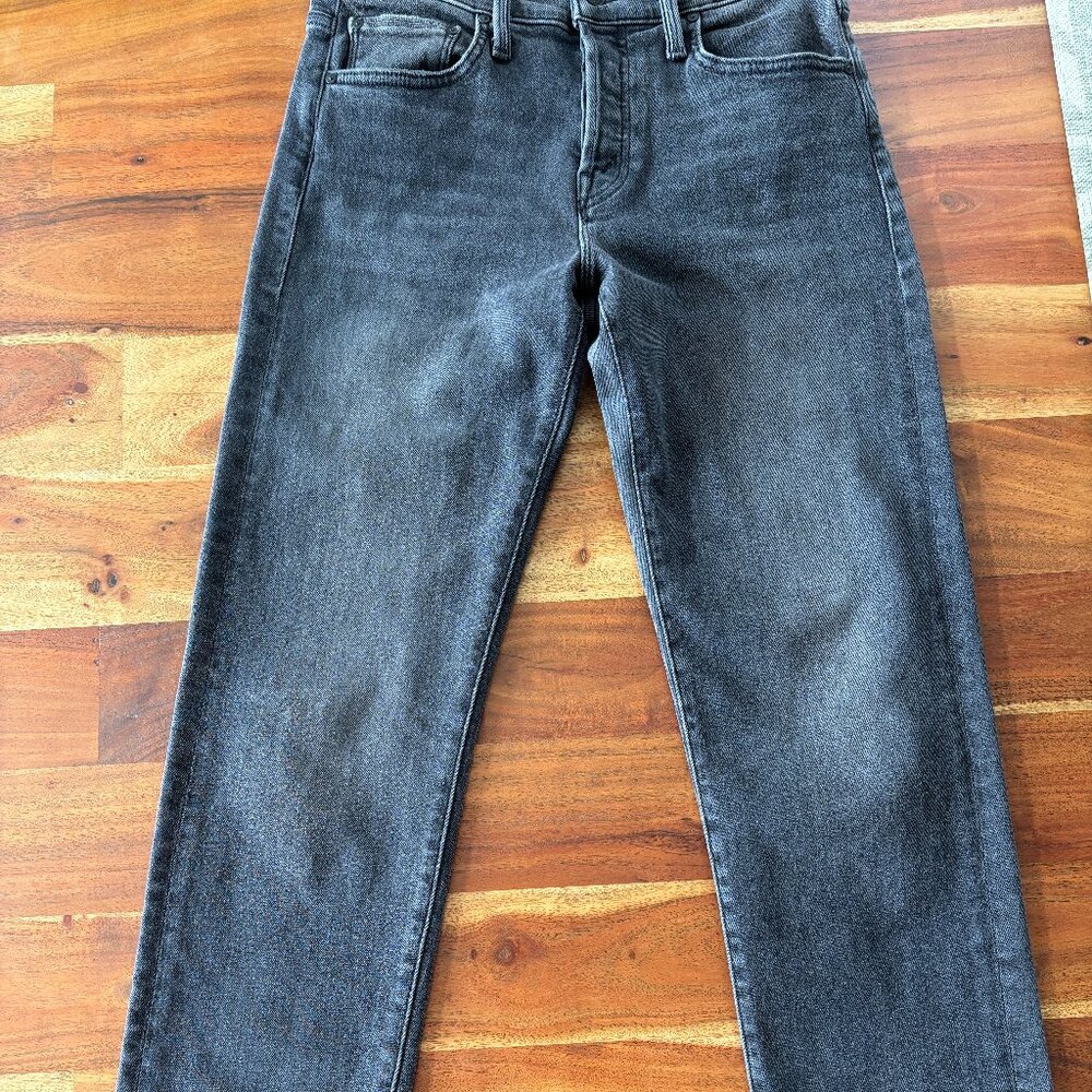 MOTHER Hiker Hover Straight Leg Jeans Grey Wash - Size 25